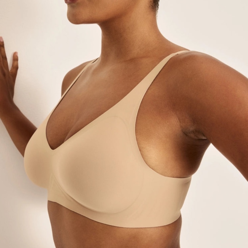 Knix Nude revolution v neck bra.  Bra. Size medium +